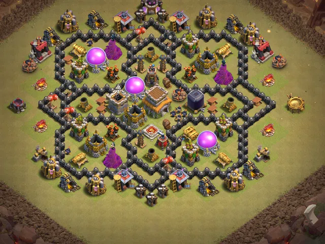 Which one chop deficit TH8 WAR BASES Links for Clash of Clans