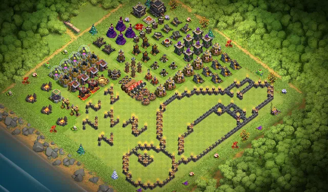 TH9 FUN BASES Links for Clash of Clans