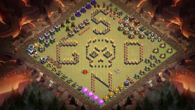 TH9 FUN BASES Links for Clash of Clans